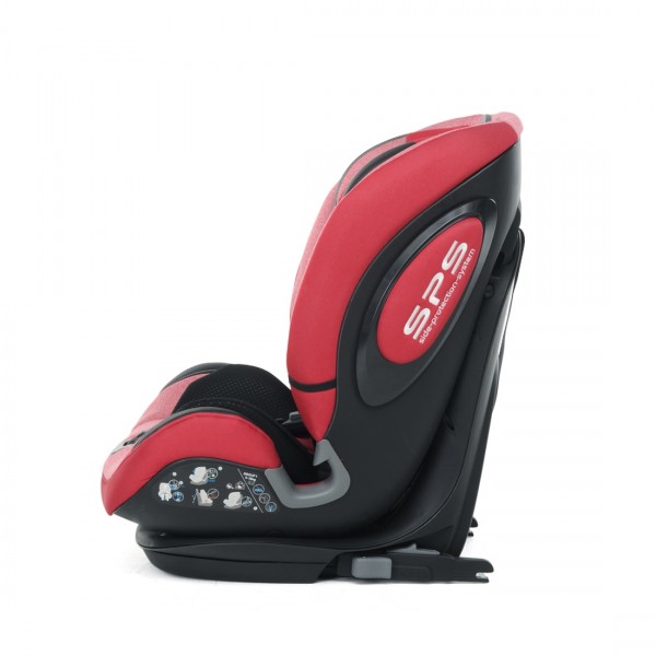 Seggiolino Auto Foppapedretti IsoPlus IsoFix e DualFix Gruppo 1/2/3, 9-36 Kg Cherry