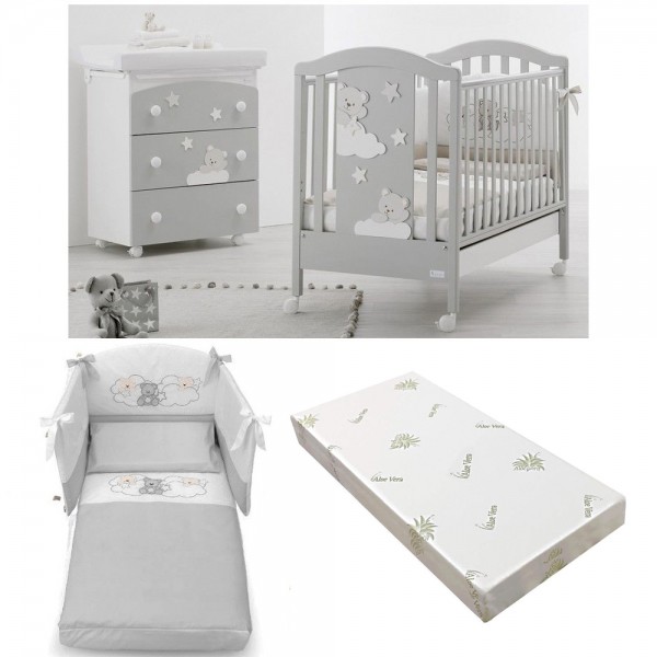 Set Azzurra Design Mars Grigio