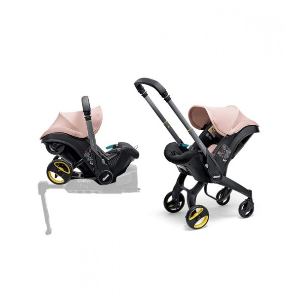 Seggiolino Auto Passeggino Doona I 2 In 1 i-Size R129 Gruppo 0+ Blush Pink