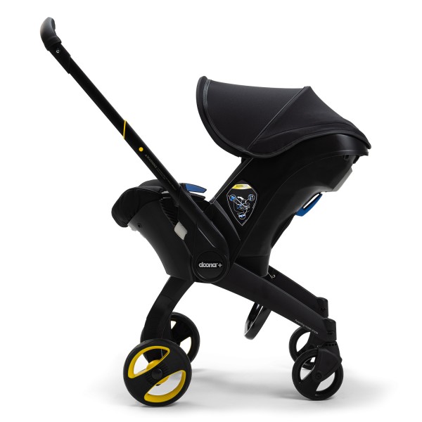 Seggiolino Auto Passeggino Doona 2 In 1 Midnight Limited Edition con Borsa