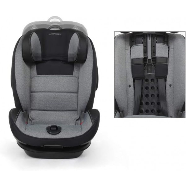 Seggiolino Auto Foppapedretti IsoPlus IsoFix e DualFix Gruppo 1/2/3, 9-36 Kg Cherry