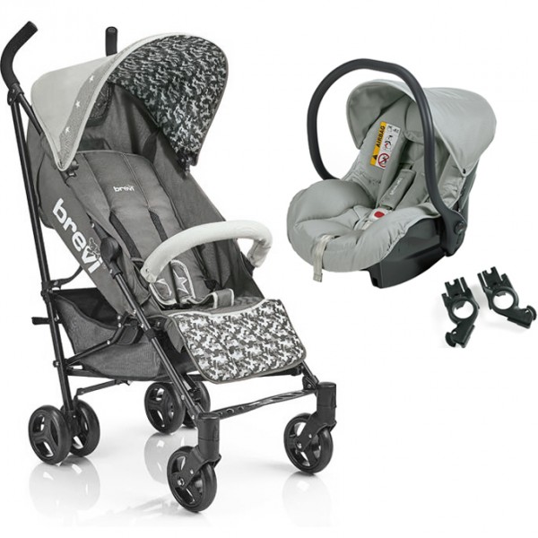 Duo Brevi Marathon Grigio Star