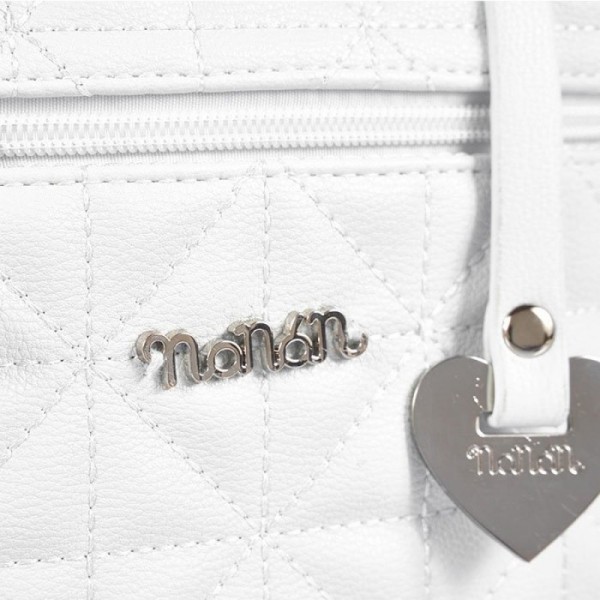 Beauty Case Nanan Mamma Pastello Bianco