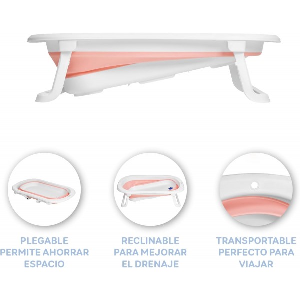 MS Innovaciones Bagnetto Flex Rosa + Cuscino Stelle