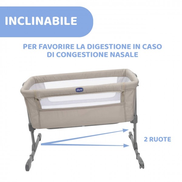 Culla Chicco Next2Me Essential Dune Re Lux