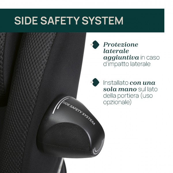Chicco Seggiolino Auto isofix EverOne i-Size Ruotabile 360 (40-150 cm) Silver Ink
