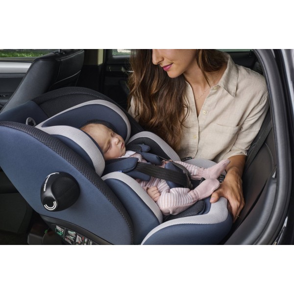 Chicco Seggiolino Auto isofix EverOne i-Size Ruotabile 360 (40-150 cm) Silver Ink