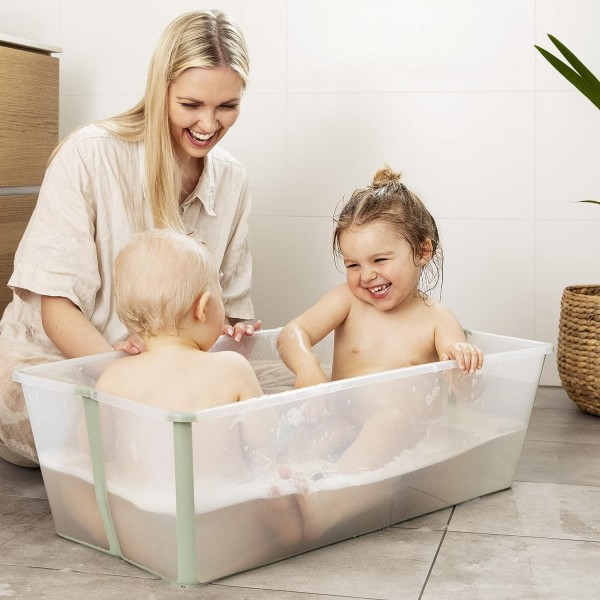 Vaschetta Pieghevole Bagno Stokke Flexi Bath XL Verde
