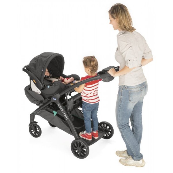 Passeggino Fratellare Chicco Stroll'in'2 Lava