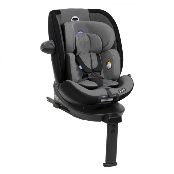 Chicco Seggiolino Auto isofix EverOne i-Size Ruotabile 360 (40-150 cm) Grey Black