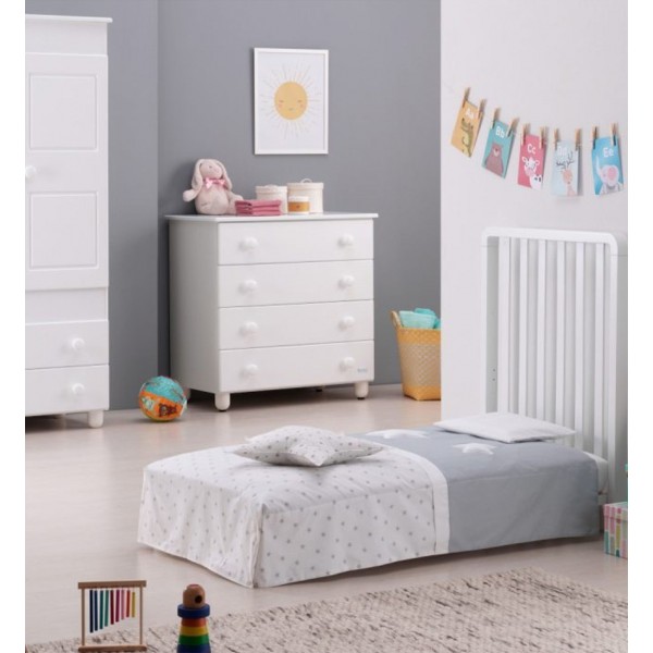 Il lettino trasformabile Glam di Azzurra Design accompagna i vostri bambini dalla nascita fino a 3 anni. Si può trasformare da culla con funzione co-sleeping a lettino completo.  Utilizzabile in 9 modi diversi:      Culla: con sponda laterale abbassabile,