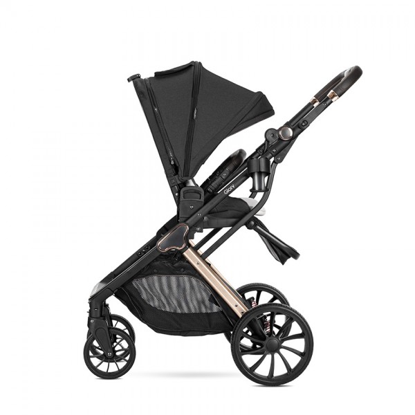 Trio Lorelli Glory Black + Seggiolino Auto i-Sieze Portata 22 Kg