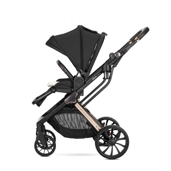 Trio Lorelli Glory Black + Seggiolino Auto i-Sieze Portata 22 Kg