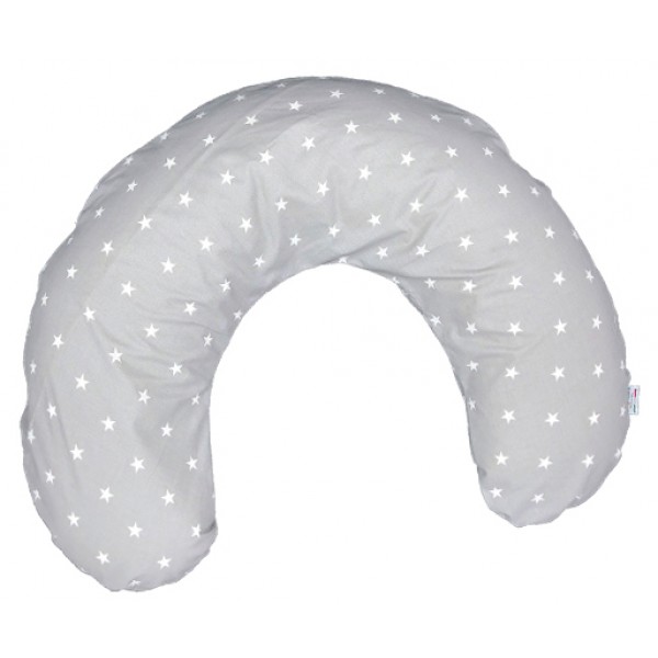 Cuscino Allattamento Andy & Helen Moon Double Stars Grigio