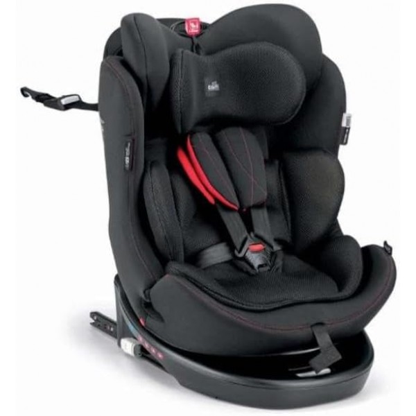 Seggiolino Auto Cam GT i-Size 360° Isofix Nero (40-150 cm)