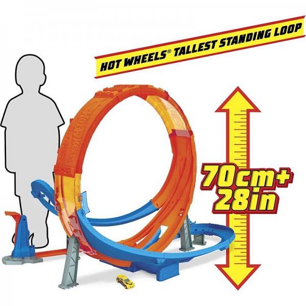 Pista Mattel Hot Wheels Loop Gigante