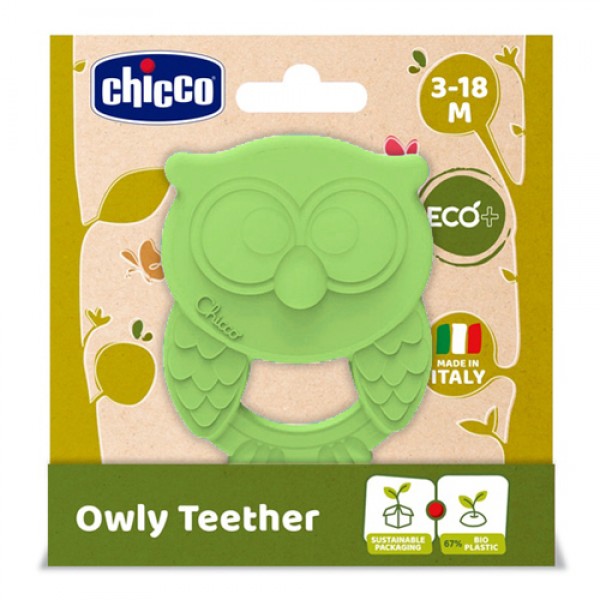 Massaggiagengive Chicco Gufo Verde