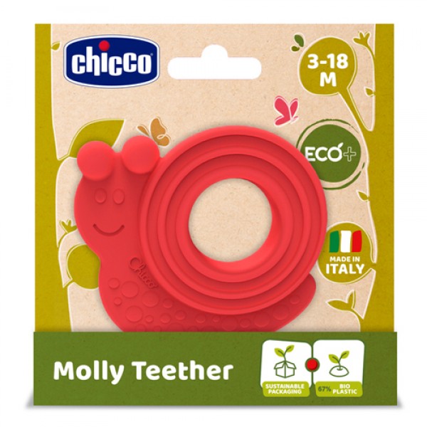 Massaggiagengive Chicco Lumaca Rosso