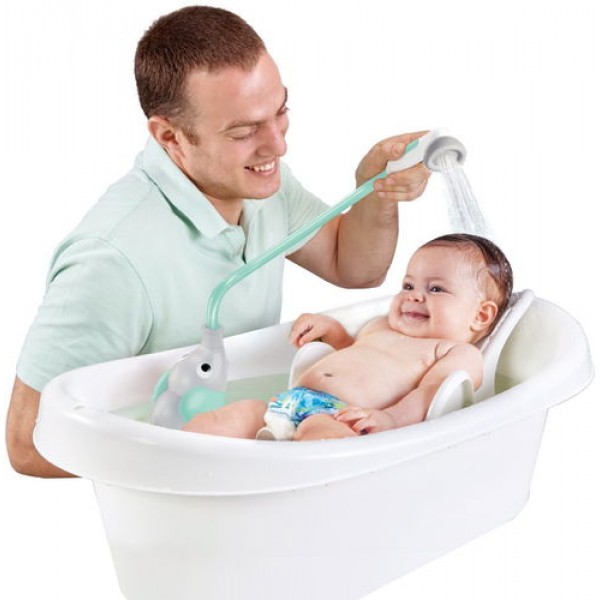 Yookidoo Elephant Baby Shower Turchese - Giocattolo da bagno 0-2 anni