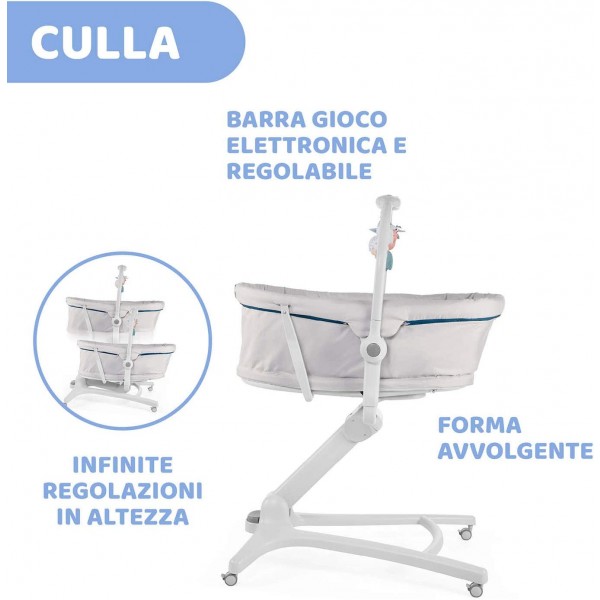 Culla Chicco Baby Hug 4 in 1 Glacial