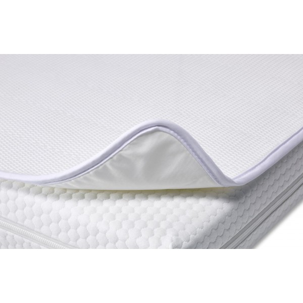 AeroSleep Coprimaterasso Per Lettino - 70x140 Cm, Bianco, Proteggi Materasso
