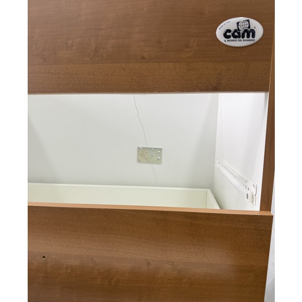 Cassettiera Fasciatoio Cam Asia Noce Orso Palloncino OUTLET