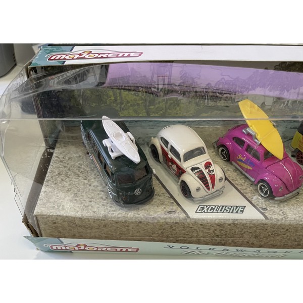 Set Macchinine Majorette by Simba Volkswagen "The Originals" 5 pz OUTLET