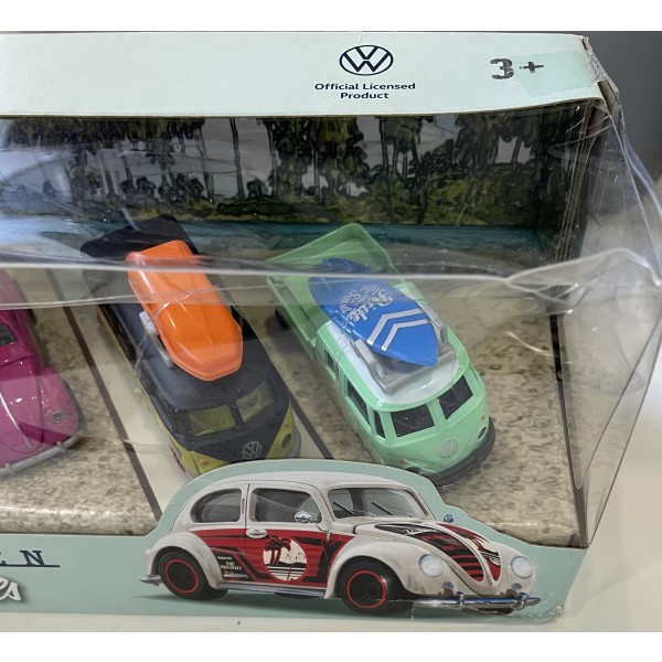 Set Macchinine Majorette by Simba Volkswagen "The Originals" 5 pz OUTLET