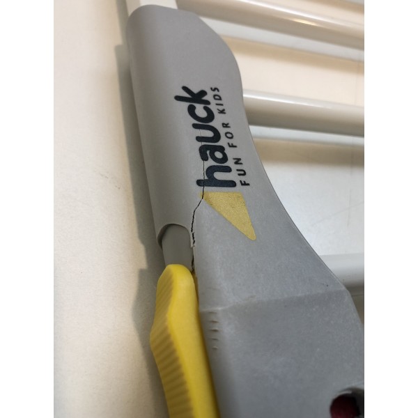 Cancelletto di Sicurezza Hauck Autoclose N Stop 2 in Metallo Bianco da 75 a 80 cm