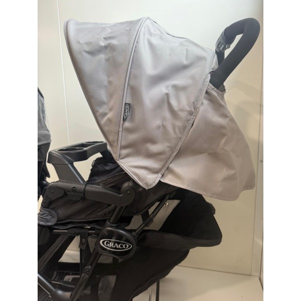 Passeggino Gemellare Fratellare Graco Stadium Duo Titanium OUTLET