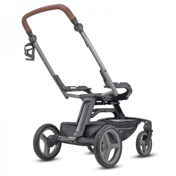 Telaio Inglesina Quad Titanio Nero Impugnatura Cognac