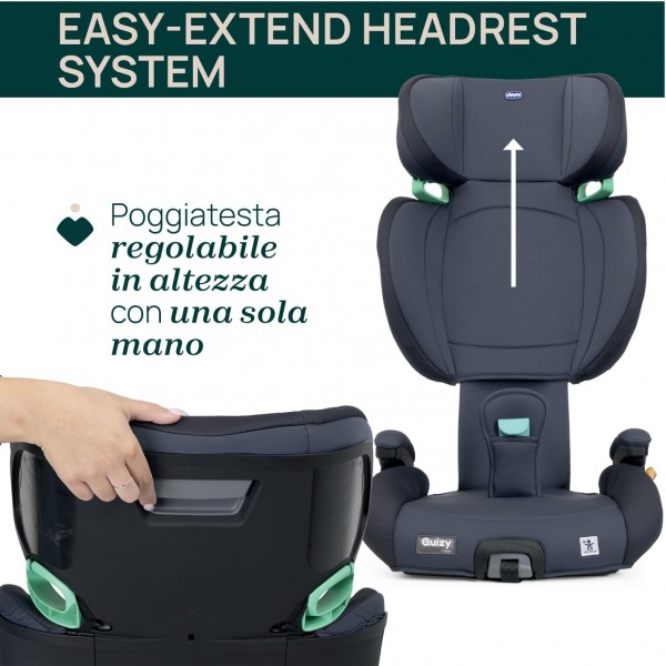 Seggiolino Auto Chicco Quizy i-Size India Ink (100-150 cm)