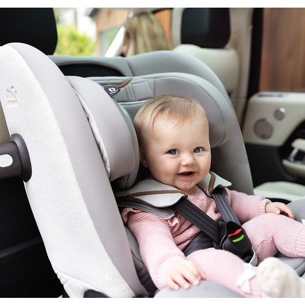 Seggiolino auto Isofix Joie Signature i-Spin 360 XL Oyster dai 40 ai 150 cm (dalla nascita fino ai 12 anni circa)