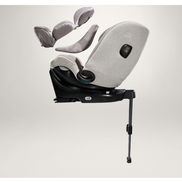 Seggiolino auto Isofix Joie Signature i-Spin 360 XL Oyster dai 40 ai 150 cm (dalla nascita fino ai 12 anni circa)