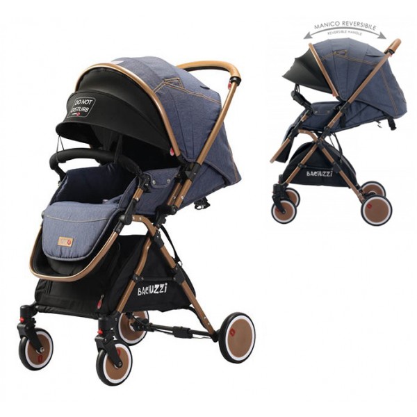 Passeggino Reversibile Baciuzzi Verso Coupè Jeans