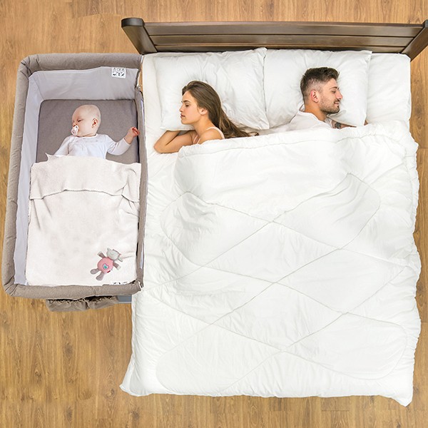 Culla Co-Sleeping Joyello Accantoate Tortora
