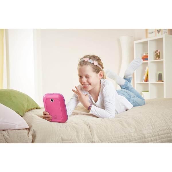 VTech KidiSecrets Selfie Music 2.0, Diario Segreto Interattivo per Bambini con Doppia Fotocamera e MP3