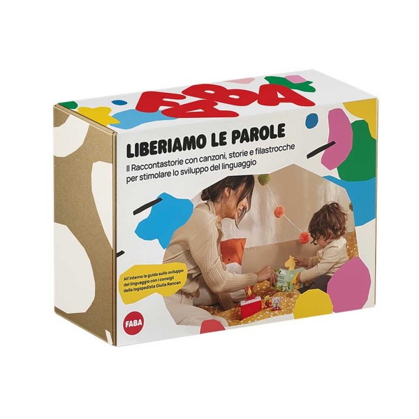 Raccontastorie Faba Kit Liberiamo le Parole Starter Set + Personaggi Sonori