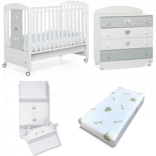Kit Offerta Foppapedretti Lovely con Comò