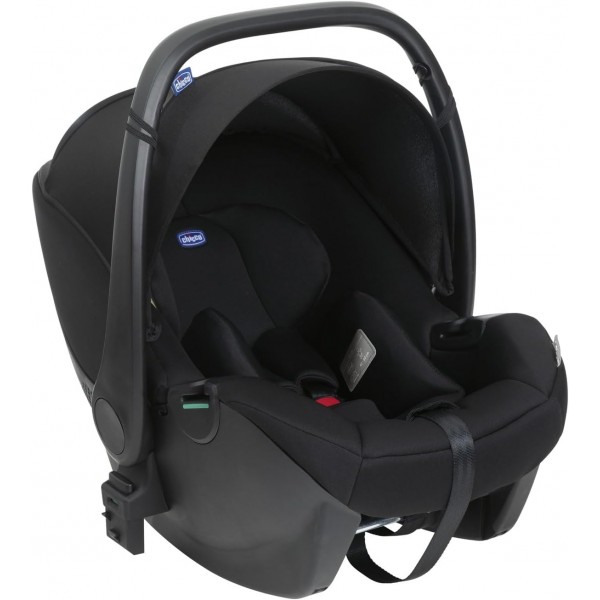 Trio Chicco Activ3 (Passeggino Activ3 Ebony + Navicella Activ3 Dark Beige + Seggiolino Auto Kory Essential i-Size Black)