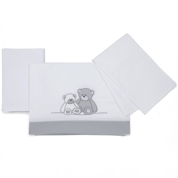 Lenzuoline per Lettino Foppapedretti Mascotte 3 Pz