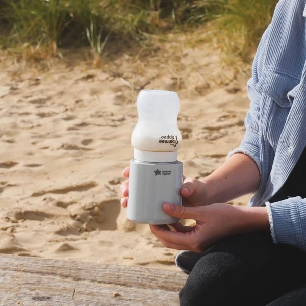 Tommee Tippee LetsGo, scaldabiberon elettrico portatile da viaggio
