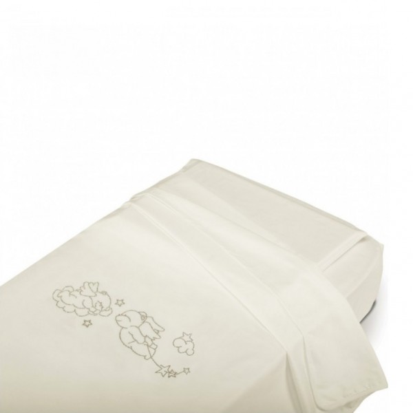 Billo e Pallina 3 Pz Brillante Avorio con Strass