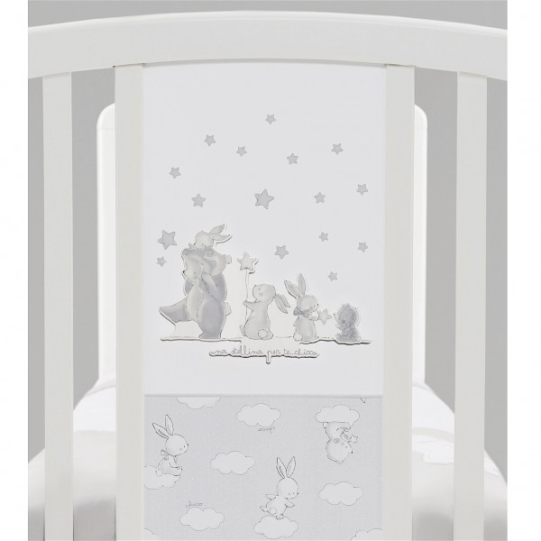 Lettino Chicco Platinum Nuvolette di Latte Bianco OUTLET