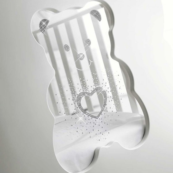 Lettino Erbesi Tiffany Bianco