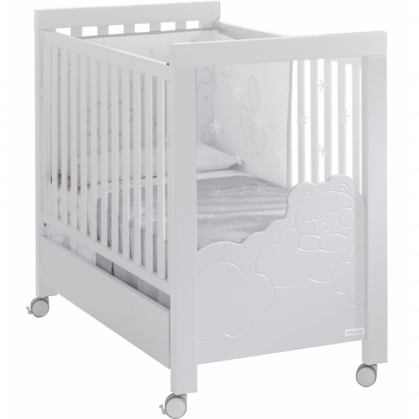 Lettino LED Micuna Dolce Luce Relax Plus Bianco con Cassetto