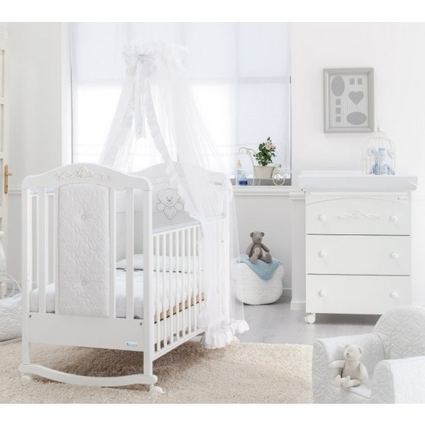 Lettino Azzurra Design Carisma Bianco