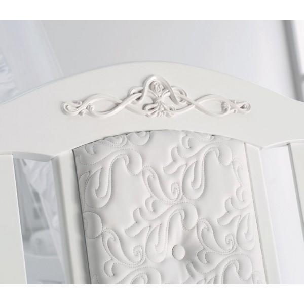 Lettino Azzurra Design Carisma Bianco
