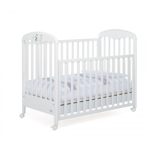 Lettino Foppapedretti Piccoli Amici Bianco