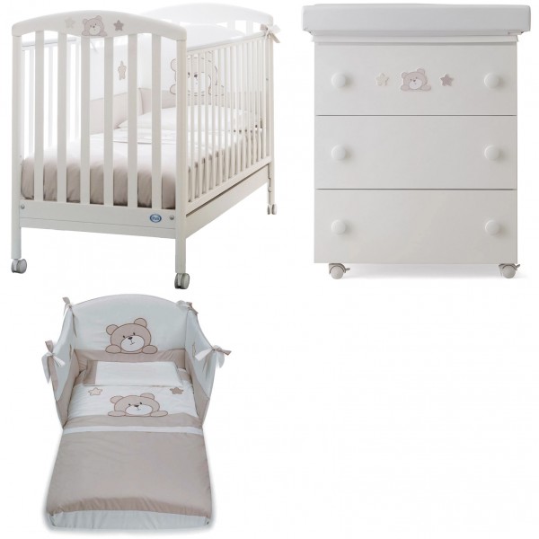 Set Pali Teo (Lettino + Bagnetto + Set Piumone)